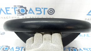 Руль голый Mercedes W213 E 300/400/43 17-18 под лепестки без подогрева, кожа черная, царапины, примят, по чистку