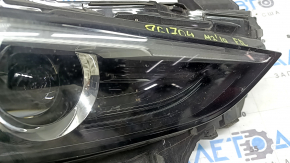 Фара передняя правая в сборе Mazda 3 19-23 ксенон, песок