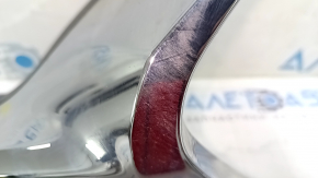 Молдинг решетки радиатора правый Mazda 3 19-26 4d хром, песок