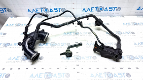 Воздуховод на впуск Mercedes W213 E 300 17-19 2.0T в сборе, тип2, обломана трубка