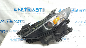 Фара передняя левая в сборе Mazda 3 19-23 ксенон, песок