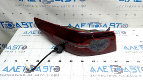 Фонарь внешний крыло левый Mazda 3 19-22 4d тип 1, песок, потерт, царапины