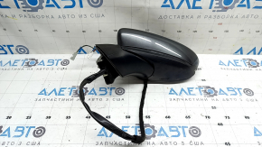 Зеркало боковое левое в сборе Mazda 3 19-26 4d, 6+4 пинов, графит, поворотник, подогрев, BSM, Mexico built