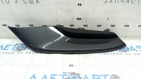 Накладка переднего бампера левая Mazda 3 19-26 4d структура черная, Mexico built, крашена песок