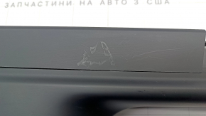 Накладка кронштейна пассажирского сидения правая Tesla Model X 16-21 в сборе, черная, царапины