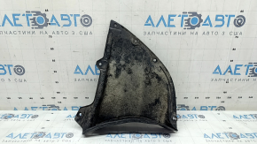 Защита переднего бампера правая Mazda 3 19-26 4d потерта, не штатные отверстия