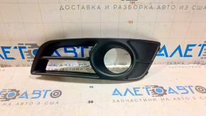 Решетка бампера левая Toyota Corolla e12 04-06 5d 3d под птф