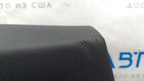 Ornamente ușă spate stânga din piele neagră pentru Tesla Model 3 18-20, cu difuzor, comandă geam electric și buton de deblocare ușă, pete, lovituri