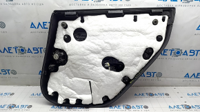 Ornamente ușă spate stânga din piele neagră pentru Tesla Model 3 18-20, cu difuzor, comandă geam electric și buton de deblocare ușă, pete, lovituri