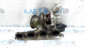 Турбина в сборе с коллектором BMW 5 G30 21-23 2.0T, 530e hybrid 87к
