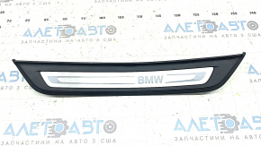 Накладка порога внешняя задняя правая BMW 5 G30 17-23 хром, царапины