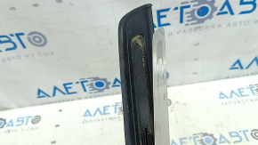 Накладка порога внешняя передняя левая BMW 5 G30 17-23 хром, царапины, отклеилась накладка
