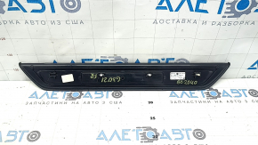 Накладка порога внешняя передняя правая BMW 5 G30 17-23 хром, царапины, отклеилась накладка