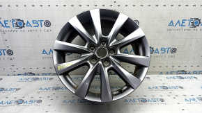 Jantă R18x7J ET45 Mazda 3 19-24 argintie, bordură deschisă la culoare