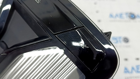 Плафон освещения передний BMW 5 G30 17-23 черный, под люк, две части, царапины