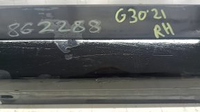Prag dreapta pentru BMW 5 G30 17-23, negru, zgârieturi, lovituri