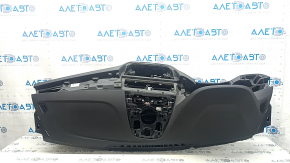 Торпедо передняя панель с AIRBAG BMW 5 G30 21-23 черная, ржавый пиропатрон