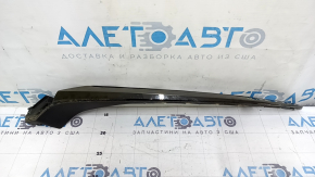 Ресничка молдинг решетки радиатора левая Honda Accord 21-22 темный хром, с креплением и уплотнителем, песок