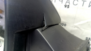 Oglindă laterală stânga Toyota Highlander 20-24, 7 pini, semnalizator, încălzit, BSM, grafit, zgârieturi pe semnalizator, carcasă spartă