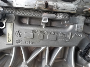 Двигатель BMW 5 G30 20-23 B46B20B 2.0T RWD 87к повреждение водой, эмульсия, на запчасти