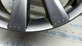 Диск колесный R18x7J ET45 Mazda 3 19-26 серебро, бордюрка