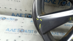 Диск колесный R18x7J ET45 Mazda 3 19-26 серебро, бордюрка