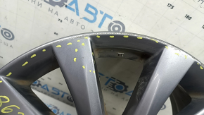 Диск колесный R18x7J ET45 Mazda 3 19-26 серебро, бордюрка