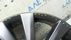 Диск колесный R18x7J ET45 Mazda 3 19-26 серебро, бордюрка