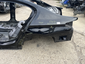 Aripă spate stânga BMW 5 G30 17-23 pe caroserie, neagră
