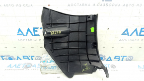 Ornamente montan stânga jos față Toyota Highlander 20-24 negru, zgâriat