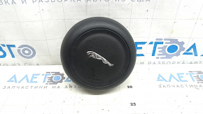 Подушка безопасности airbag в руль водительская Jaguar F-Pace X761 17-25 черная, царапины