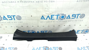 Накладка порога передняя левая Toyota Highlander 20-26 черная, царапины