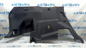 Ornamente arc stâng pentru Toyota Highlander 2022, negru, hibrid, cu suporturi de pahare și capace, zgârieturi