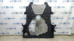 Защита двигателя Honda Accord 18-22 hybrid, затерта, надрывы, примята