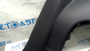 Ornamente arc dreapta pentru Toyota Highlander 20-25 hibrid, negru, cu suporturi de pahare și capace, zgârieturi