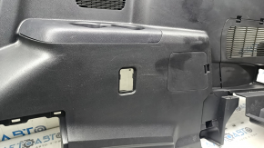 Ornamente arc dreapta pentru Toyota Highlander 20-25 hibrid, negru, cu suporturi de pahare și capace, zgârieturi