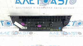 Prag ușă față dreapta neagră Jaguar F-Pace X761 17-20, R-Sport, zgârieturi, suport rupt