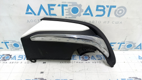 Capac tobă dreapta pentru Honda Accord 18-22 EXL, touring, inserție albă, cu crom, zgârieturi