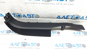 Ornamente montanți față negri pentru Tesla Model X 16-21, suport inferior stânga, uzat, defect