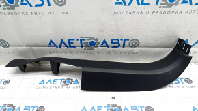 Накладка передней стойки правая нижняя Tesla Model X 16-21 черная, царапины, сломано крепление