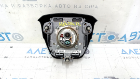Подушка безопасности airbag в руль водительская Toyota Highlander 20-21 черная