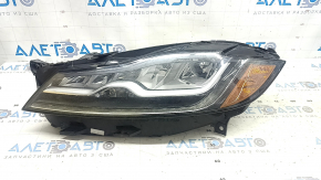 Фара передняя левая Jaguar F-Pace X761 17-20 LED, под полировку, надломано крепление