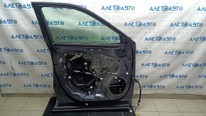 Дверь в сборе передняя левая Toyota Highlander 20-26 графит 1G3, keyless, тычки