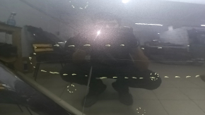 Дверь голая задняя правая Toyota Highlander 20-26 графит 1G3, тычки