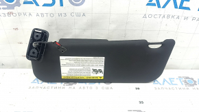 Козырек правый Jaguar F-Pace X761 17-18 черный, с подсветкой, без крючка