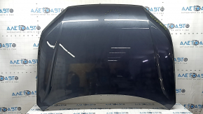 Капот голый Honda CRV 23-26 сталь, графит NH-904M, вмятина, ребра жесткости отклеились от филенки