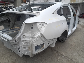 Четверть крыло задняя правая Honda Accord 18-22 белая, на кузове, вмятины