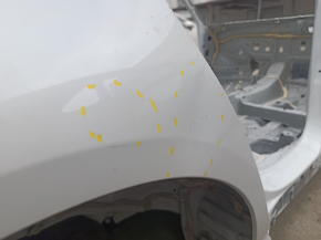 Четверть крыло задняя правая Honda Accord 18-22 белая, на кузове, вмятины