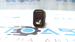 Buton de control al încălzirii scaunului șoferului Fiat 500L 14-19 negru