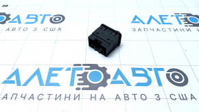 Buton de control al suportului lombar pentru scaunul șoferului Fiat 500L 14-19, negru